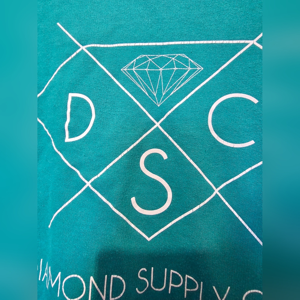 Diamond Supply Co. Turquoise Crewneck - Picture 6 of 6